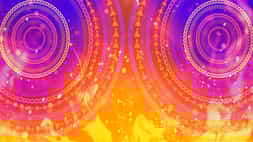 12 Masks of Fire Drum Frenzy baggrund