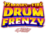 12 Masks of Fire Drum Frenzy logo