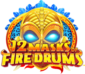 12 Masks of Fire Drums - Spilleautomat - Spilnu