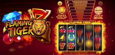 Flaming Tiger spil fra NV Casino