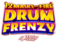12 Masks of Fire Drum Frenzy logo
