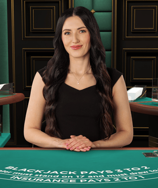 First Person Blackjack baggrund