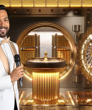 Gold Vault Roulette baggrund
