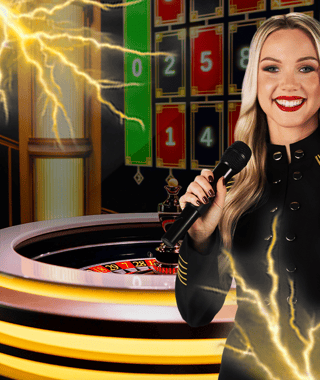 Lightning Roulette baggrund