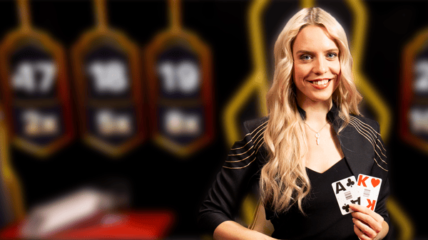 Lightning Blackjack baggrund