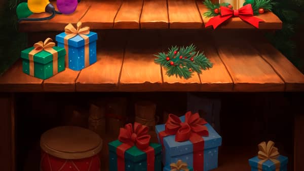 Christmas Corner background