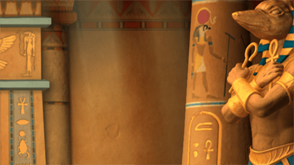 Golden Pyramid background