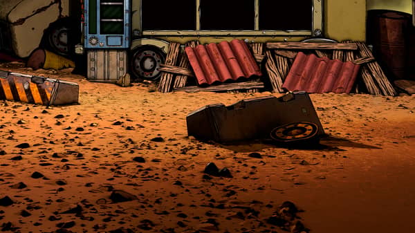 Wasteland Raiders background