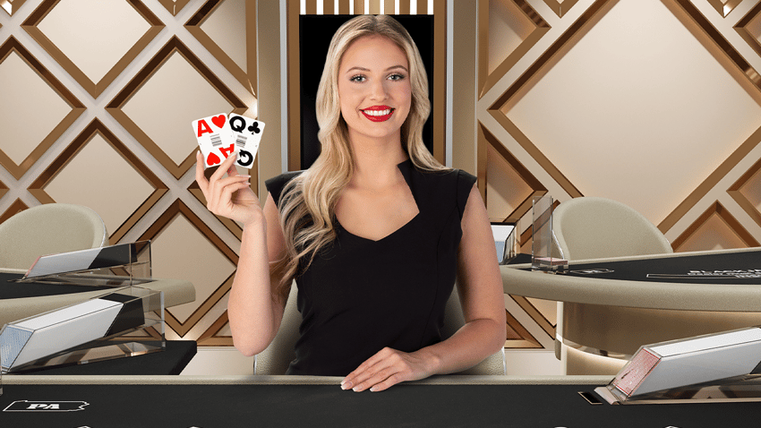 Slide af spillet Blackjack