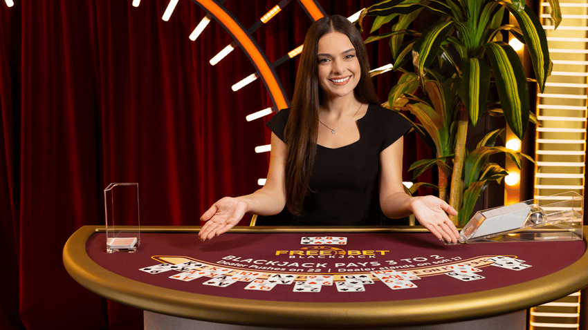 Slide of the game Free Bet Blackjack