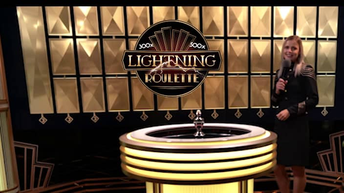 Slide af spillet Lightning Roulette