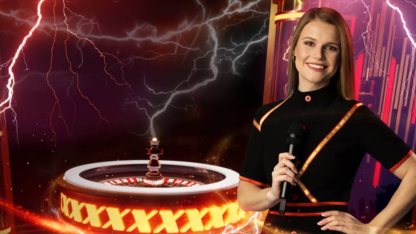 Slide of the game XXXtreme Lightning Roulette