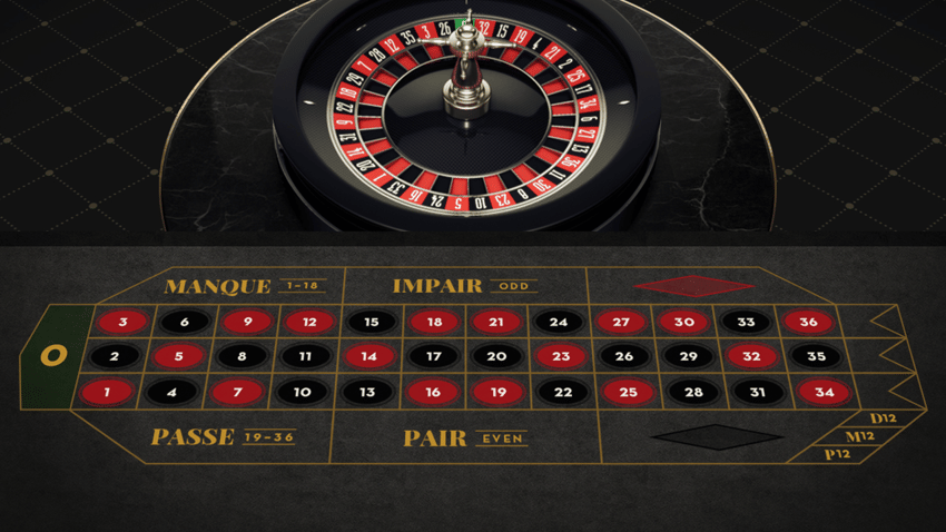 Slide af spillet European Roulette