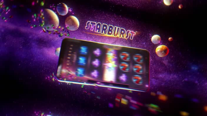Slide af spillet Starburst