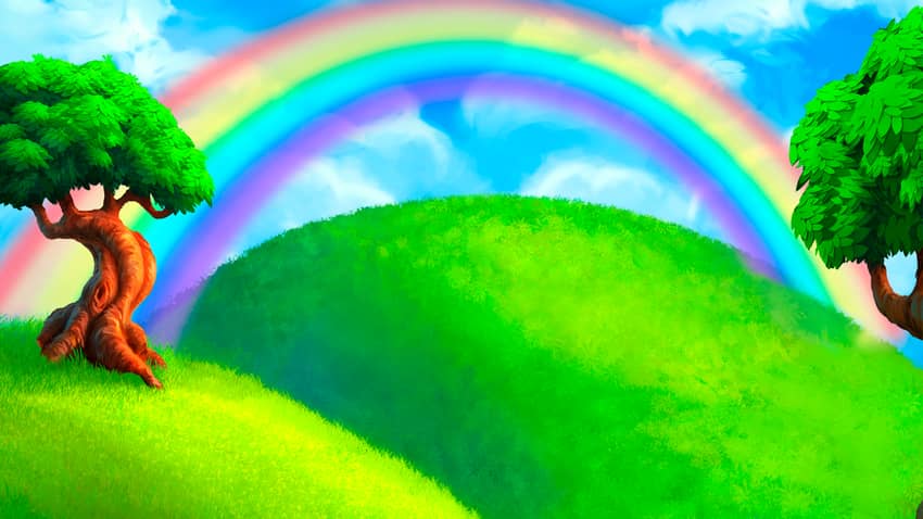 Slide of the game Area Link Luck 4 Lucky Charms