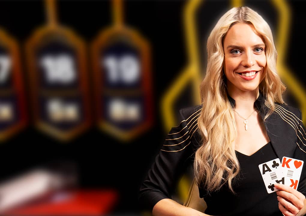 Lightning Blackjack baggrund