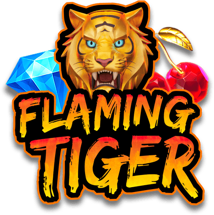 Flaming Tiger Game Logo